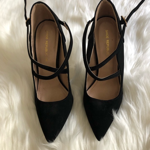 Heels suede leather - Picture 2 of 3